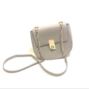 NWOT Express crossbody purse with gold chain